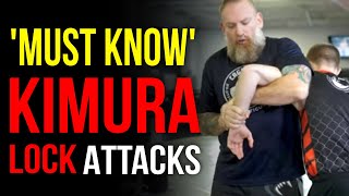 9 Must Know Kimura Attacks For Submission Grappling amp SelfDefense [upl. by Oretos465]