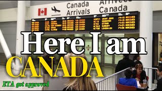 ANG DALI LANG PALA MAAPPROVE PAPUNTANG CANADA  CANADA HERE I AM [upl. by Setarcos]