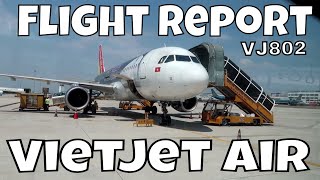 Flight Report of Vietnam VietJet quotBikiniquot Air VJ802 Bangkok to Ho Chi Minh City  WN VLOG Travel [upl. by Benildas]