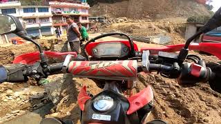 CRF 250l Kulekhani ride  Nepal  Motovlog [upl. by Barncard]