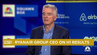 Ryanair CEO Michael OLeary Boeing delays are good for business as a shareholder but bad as CEO [upl. by Yldarb432]