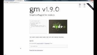 43 Setting up GraphicsMagick Library  gm for Nodejs for resizing images [upl. by Aidahs]