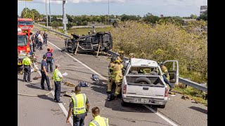 Jacksonville Fire Rescue Department responds to a double extrication accident with major trauma [upl. by Zoe]