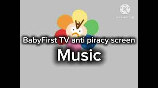 BabyFirst TV anti piracy screen off and lock screen [upl. by Nimajeb642]