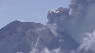 Tungurahua Eruption 26022016 [upl. by Aikimat]