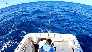 Wahoo and Marlin Fishing in Hawaii Deep Sea Fishing Oahu [upl. by Ramedlaw]