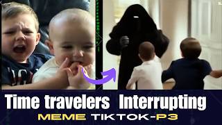 AI Time travelers Interrupt Viral memes lumadreammachine Charlie bit my finger [upl. by Adianez]