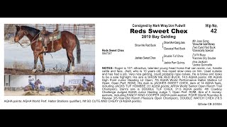 ➖Pitzer Ranch 2024 Spring Sale➖ ♦️Lot 42 Reds Sweet Chex♦️ [upl. by Aenneea217]