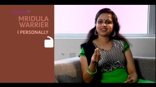 I Personally  Mridula Warrier  Part 1 [upl. by Arec245]