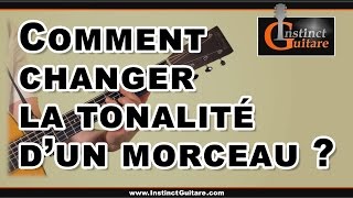 Comment transposer  changer la tonalité dun morceau [upl. by Ayokahs354]