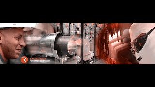 WE ARE GLASS FURNACE REGENERATOR CLEANING BURNERS [upl. by Acirema917]