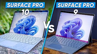 Surface Pro 10 Vs Surface Pro 9  Worth Upgrading [upl. by Egdirdle]