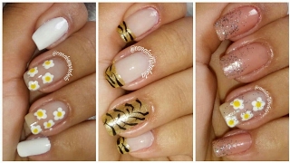 UNHAS DECORADAS PARA O ANO NOVO 2016💅 Tamara Silva [upl. by Anair177]