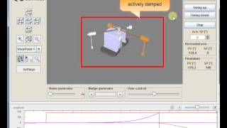 Furuta pendulum virtual lab [upl. by Neggem]