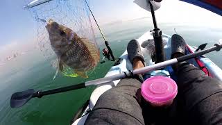 Ultra light jigging l Kayak Fishing [upl. by Cosma510]