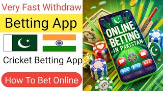 Online Betting App  Online Betting In Pakistan  Online Betting App In Pakistan  How To Bet Online [upl. by Aleakam]