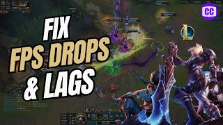 How To Fix FPS Drops In League Of Legends  Fix Sudden FPS Drop in League 2024 [upl. by Jegar780]