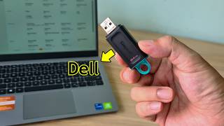 Dell how to boot from USB drive [upl. by Emmalee]