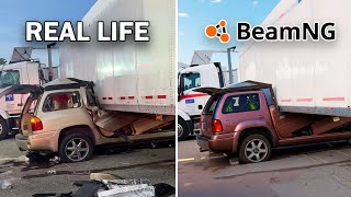 Accidents Based on Real Life Incidents  BeamNGdrive 19 [upl. by Alegna]