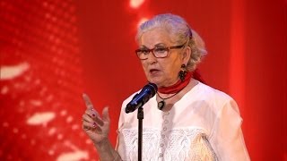 De 78jarige Flo brengt een monoloog over haar jeugd  Belgiums Got Talent  VTM [upl. by Rastus872]