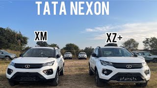 Tata Nexon XM VS XZ plus  Detailed comparison  Which One is Better [upl. by Ellimac527]