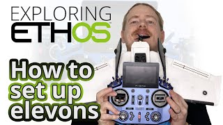 How to set up elevons in ETHOS [upl. by Leahplar]