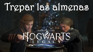 Como trepar las almenas Hogwarts Legacy [upl. by Tome]