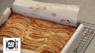 German Apple Cake Dessert  Mad Hungry with Lucinda Scala Quinn [upl. by Nosnaj71]