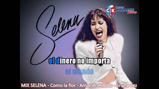 karaoke selena mix by castor karaoke show [upl. by Avilys]