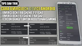 BEGINI CARA OVERCLOCK DEVICE ANDROID  OVERCLOCK DEVICE JADUL DARI 180 GHZ KE 221 GHZ UNTUK GAMING [upl. by Reiner]