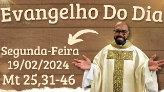 EVANGELHO DO DIA – 19022024  HOMILIA DIÁRIA – LITURGIA DE HOJE  EVANGELHO DE HOJE PADRE GUSTAVO [upl. by Grete942]