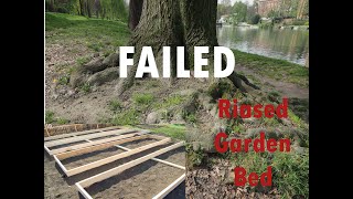 FAILED How to avoid and block tree roots invading raised gardening beds [upl. by Vipul895]