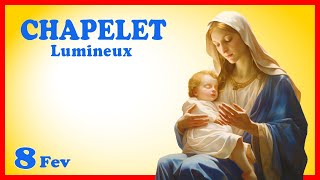 CHAPELET 🙏 Jeudi 8 Février  Mystères Lumineux [upl. by Aveneg590]