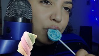 ASMR COMENDO DOCE  MUKBANG  SONS DE BOCA  CANDY [upl. by Lazar]