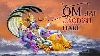 Om Jai Jagdish Hare Aarti  ओम जय जगदीश हरे आरती  Shri Vishnu Aarti with Lyrics [upl. by Carrissa]