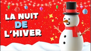 Le bonhomme de neige Prévert 🎄 Comptines et chansons pour bébés et enfants 🎈 [upl. by Aikit]