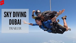 SKY DIVING in Dubai  Trailer shorts [upl. by Damha]