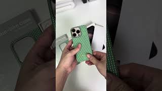 Only Pitaka can make a Kevlar phone case so beautiful iPhone 16 Pro Apple Kevlar magnetic phone [upl. by Whit625]