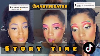 COMPLETE MAKEUP STORY TIME MARYSBEATSS [upl. by Akissej]