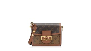 Louis Vuitton Monogram Reverse Mini Dauphine [upl. by Adrial588]