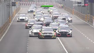 WTCR 2018 Macau  Race 1 [upl. by Gnat773]