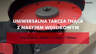 Uniwersalna tarcza tnąca z nasypem węglikowym [upl. by England]