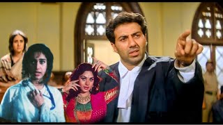 Damini  Iconic Best Scene  Sunny Deol  Meenakshi Sheshadri  Amrish Puri [upl. by Aicenert832]