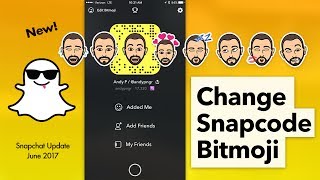 How to Edit Bitmoji on Snapcode amp Change Outfit in Snapchat [upl. by Inneg532]