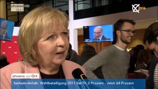 Landtagswahlen 2016 Hannelore Kraft zu den Wahlergebnissen am 13032016 [upl. by Abbottson]