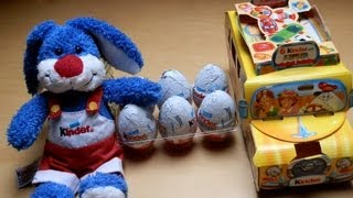 Kinder Surprise Surprise Eggs Bus [upl. by Tiebout]