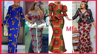 Nouveau meilleur modèle robe taille basse wax sénégalais africaine [upl. by Adamok550]