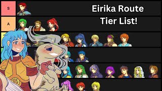 Fire Emblem The Sacred Stones Eirika Mode Tier List [upl. by Einoj]