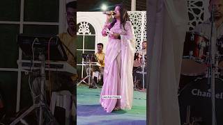 Telangana Tejupriya LIVE Singing  Podusthunna Poddumeeda Song  TRameshwar Goud Birthday Party [upl. by Euh]