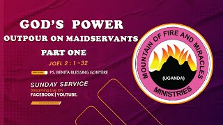 GODS POWER OUTPOUR ON MAIDSERVANTS PART ONE JOEL 2  1 32 BY PASTOR BENITA BLESSING GONYERE [upl. by Geiger]